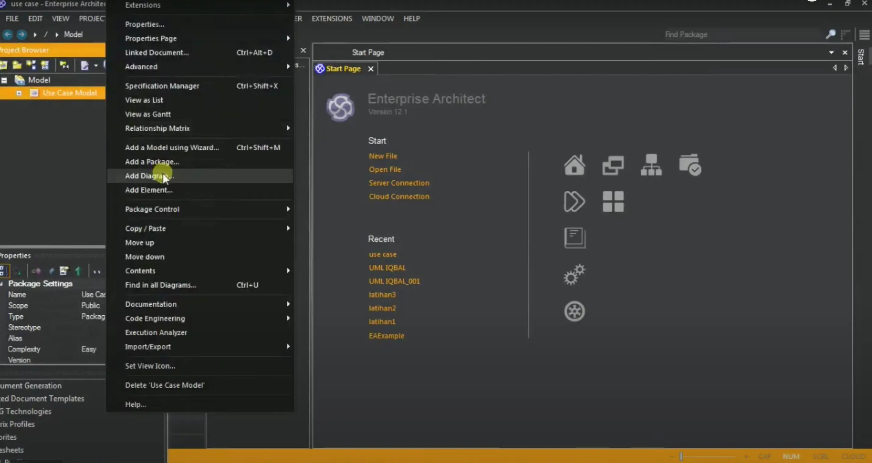 Dibimbing - Cara Membuat Use Case Diagram dengan Enterprise Architect