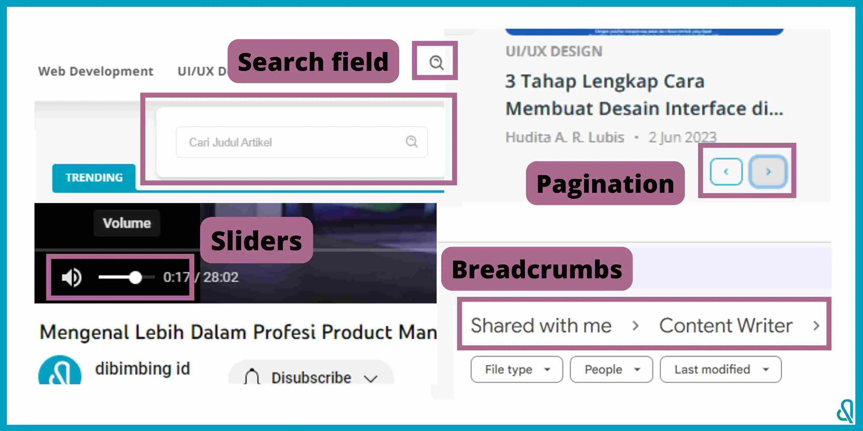 dibimbing.id - Apa Itu Navigasi dalam Desain UI/UX?