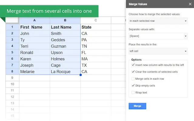 Cara Gabungkan Cell di Excel