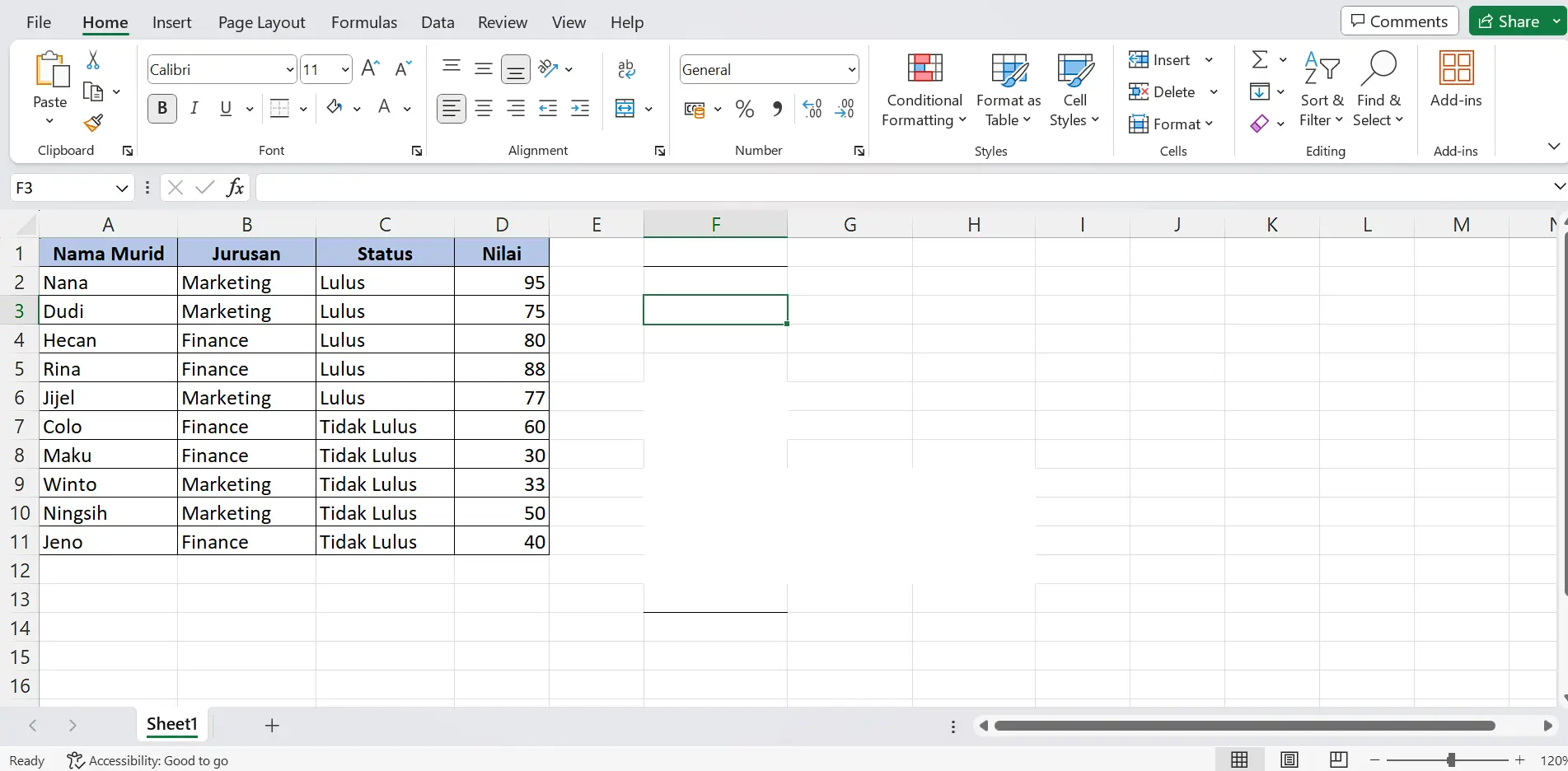 Dibimbing.id - Seperti Ini Cara Menggunakan Rumus Rata-Rata Di Excel