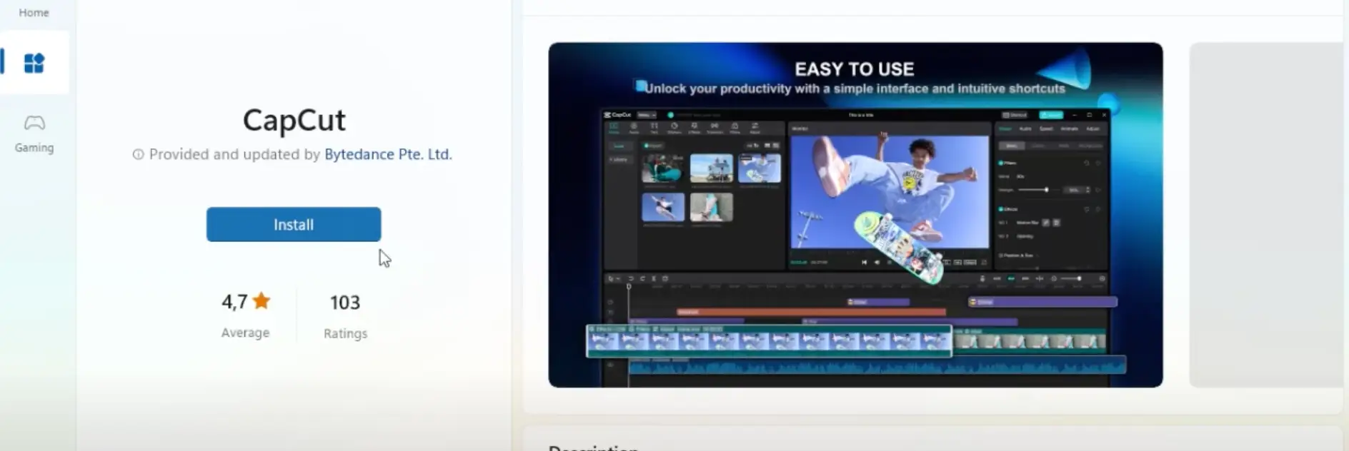 cara edit video presentation guna capcut