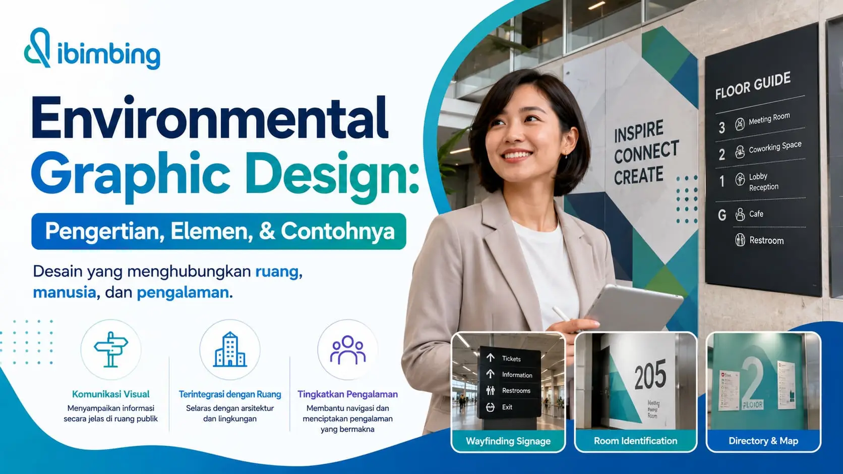 Environmental Graphic Design: Pengertian, Elemen, & Contohnya