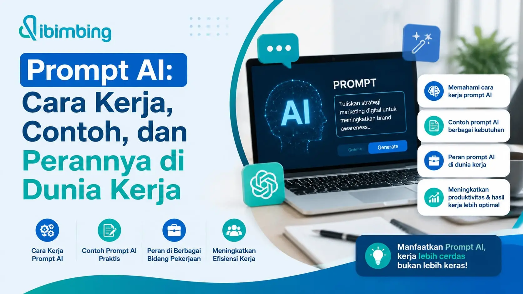 Prompt AI: Cara Kerja, Contoh, dan Perannya di Dunia Kerja