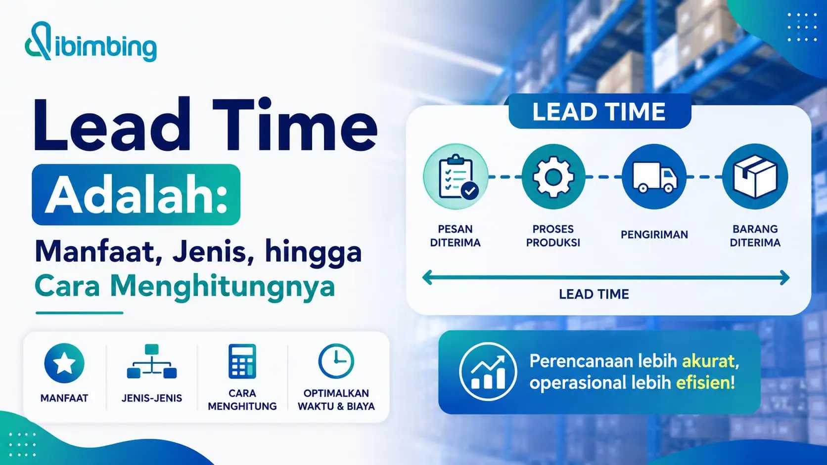 Lead Time Adalah: Manfaat, Jenis, hingga Cara Menghitungnya