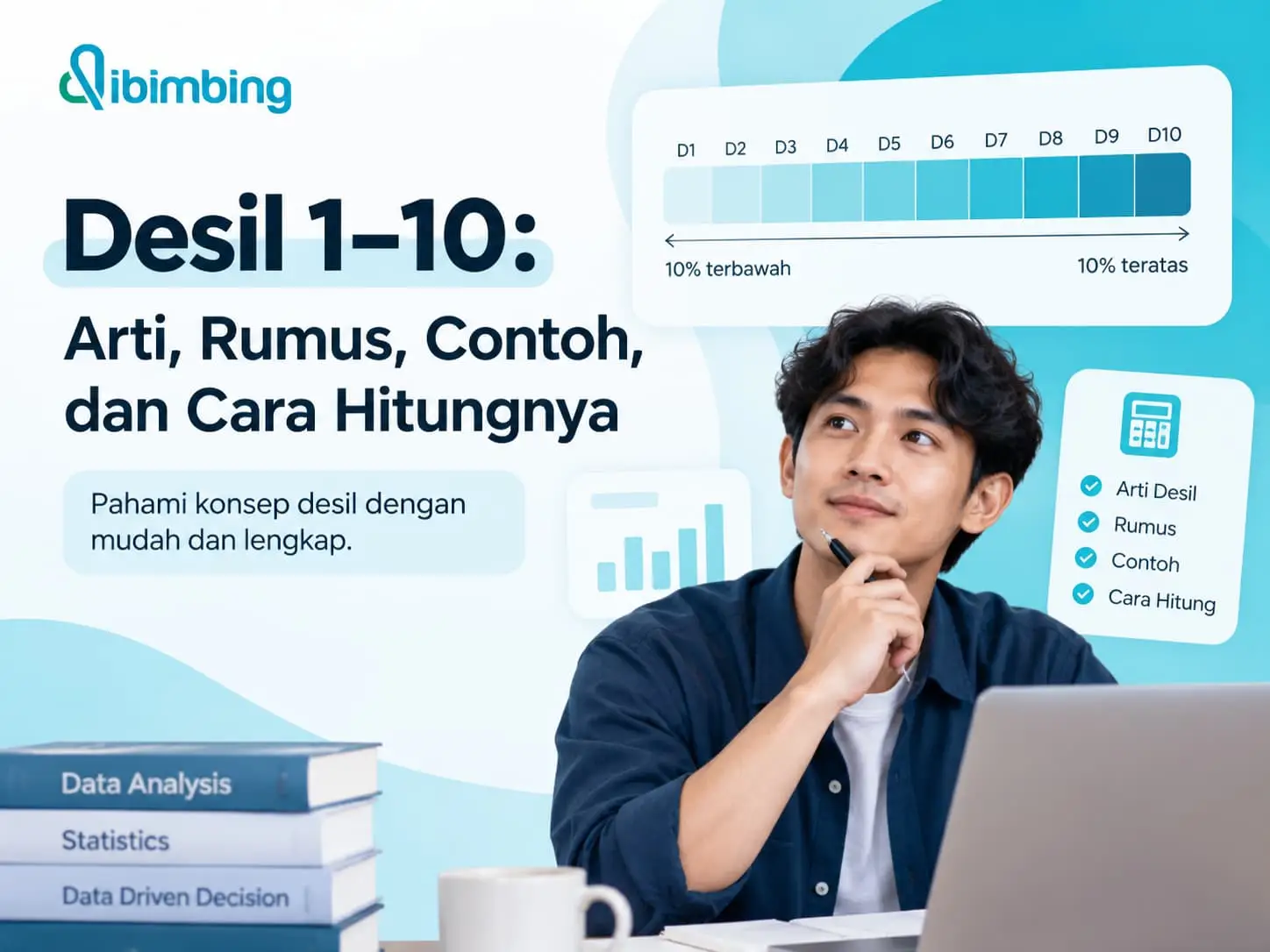 Desil 1–10: Arti, Rumus, Contoh, dan Cara Hitungnya