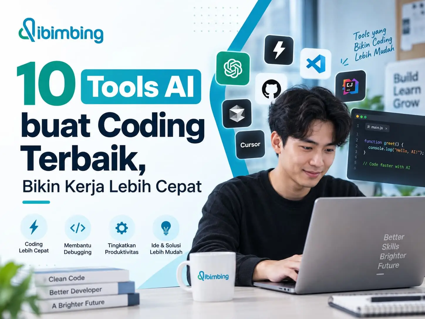 10 Tools AI buat Coding Terbaik, Bikin Kerja Lebih Cepat
