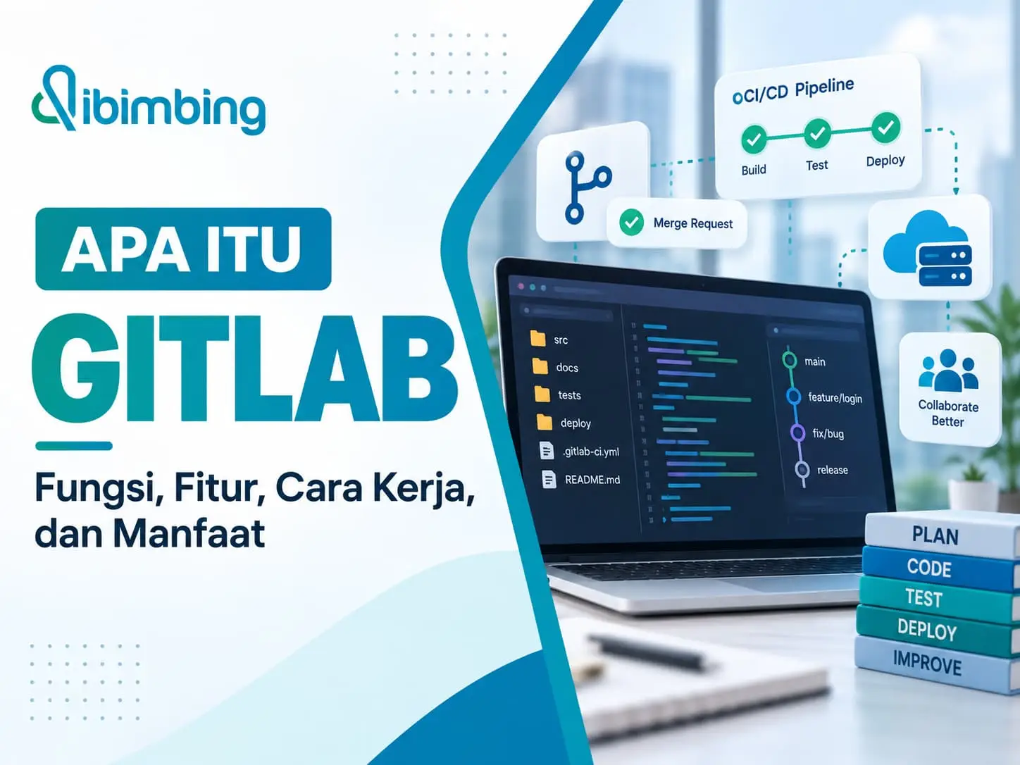 GitLab Adalah: Fungsi, Fitur, Cara Kerja, dan Manfaat