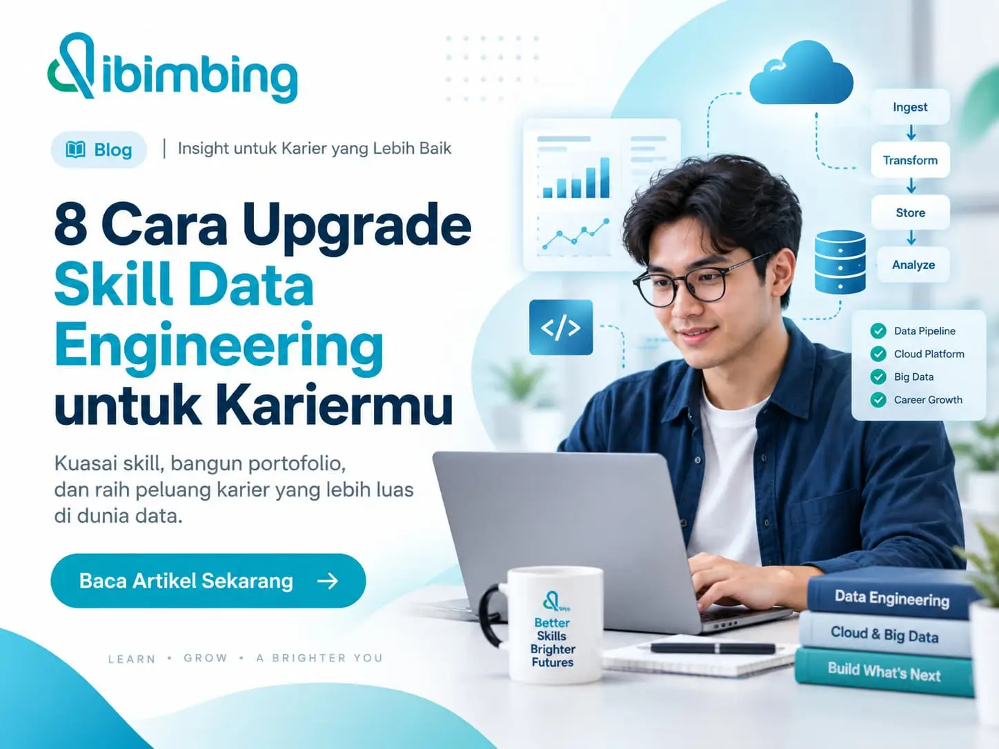 8 Cara Upgrade Skill Data Engineering untuk Kariermu