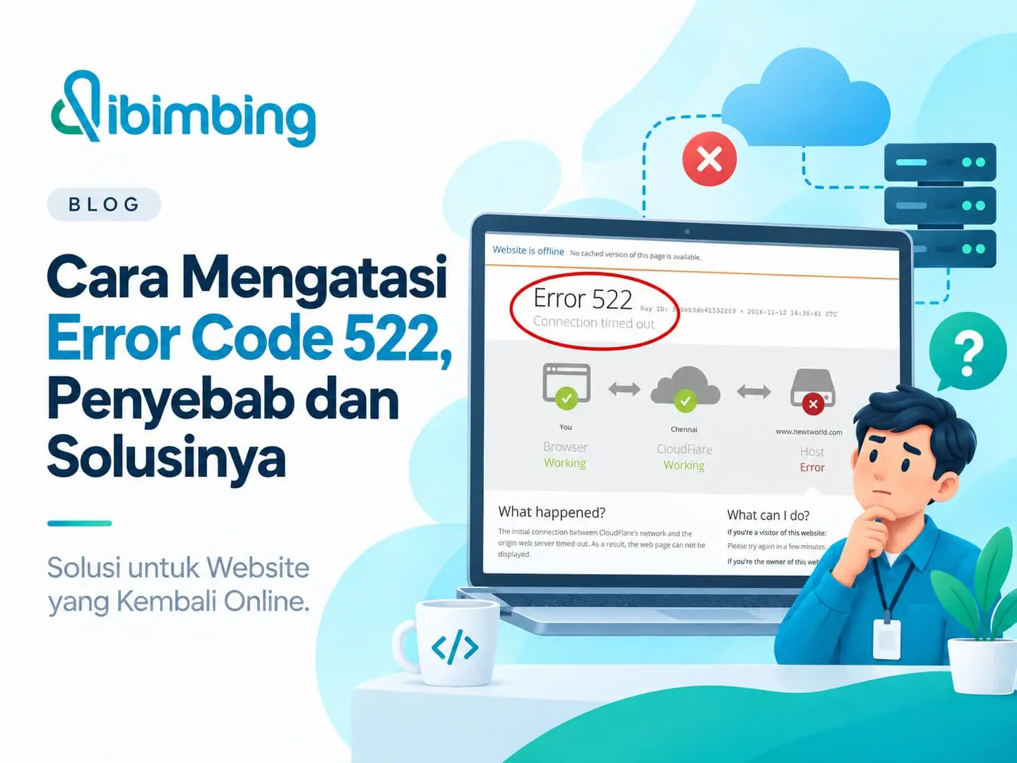 Cara Mengatasi Error Code 522, Penyebab dan Solusinya