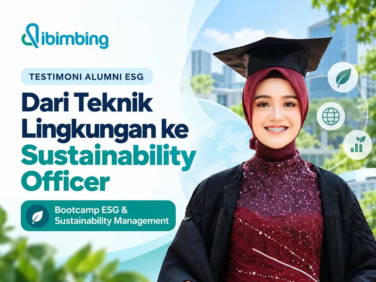 Testimoni Bootcamp ESG: Sukses Berkarier sebagai Sustainability Officer