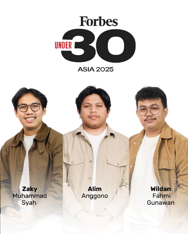 Alim Anggono dalam Forbes 30 under 30