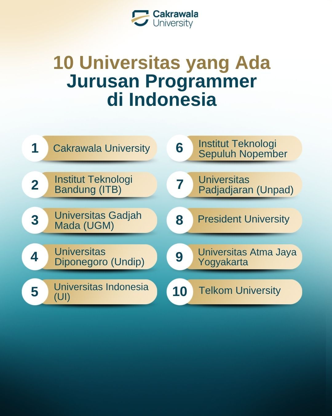 10 Universitas yang Ada Jurusan Programmer di Indonesia