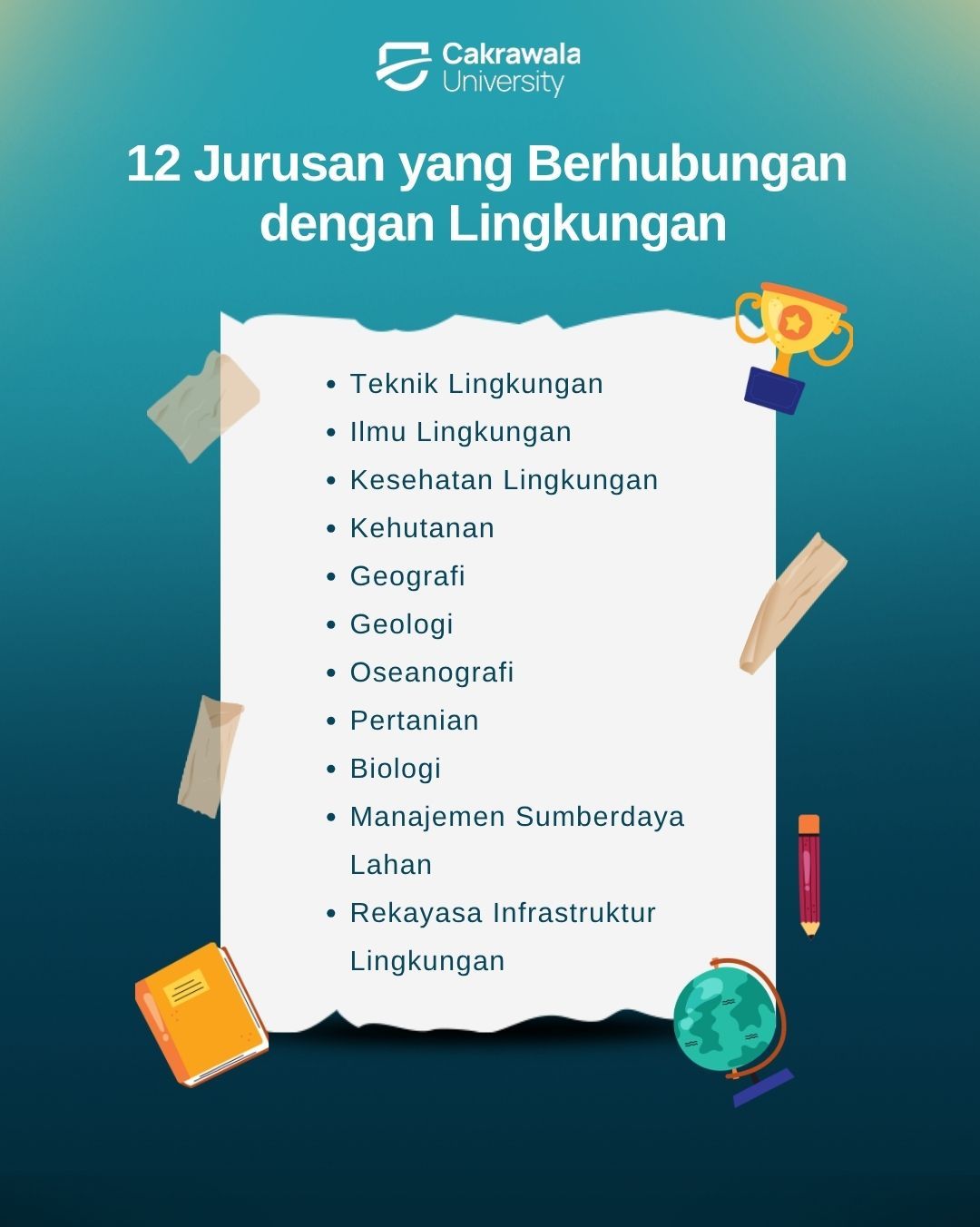 12 Jurusan yang Berhubungan dengan Lingkungan