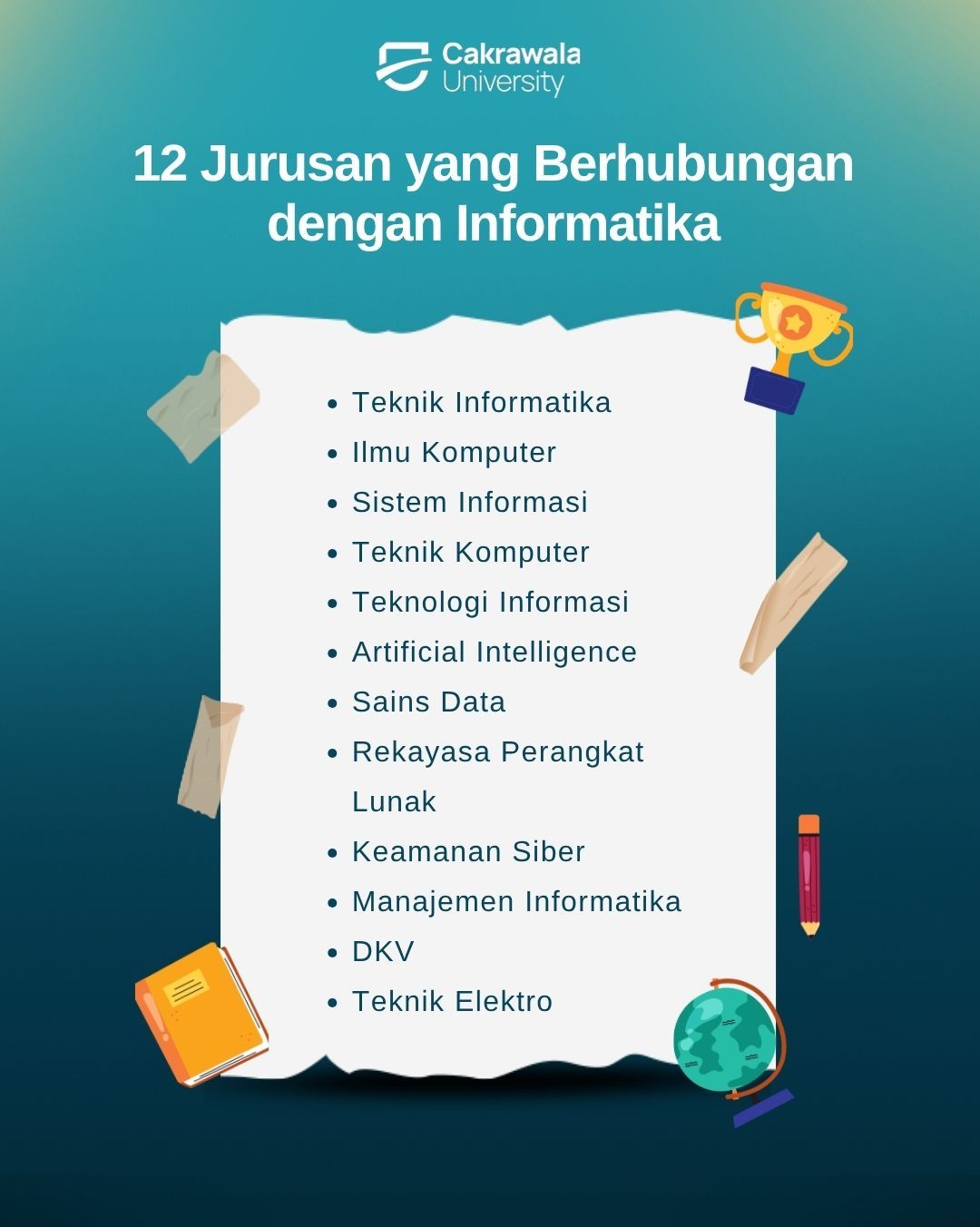 12 Jurusan yang Berhubungan dengan Informatika