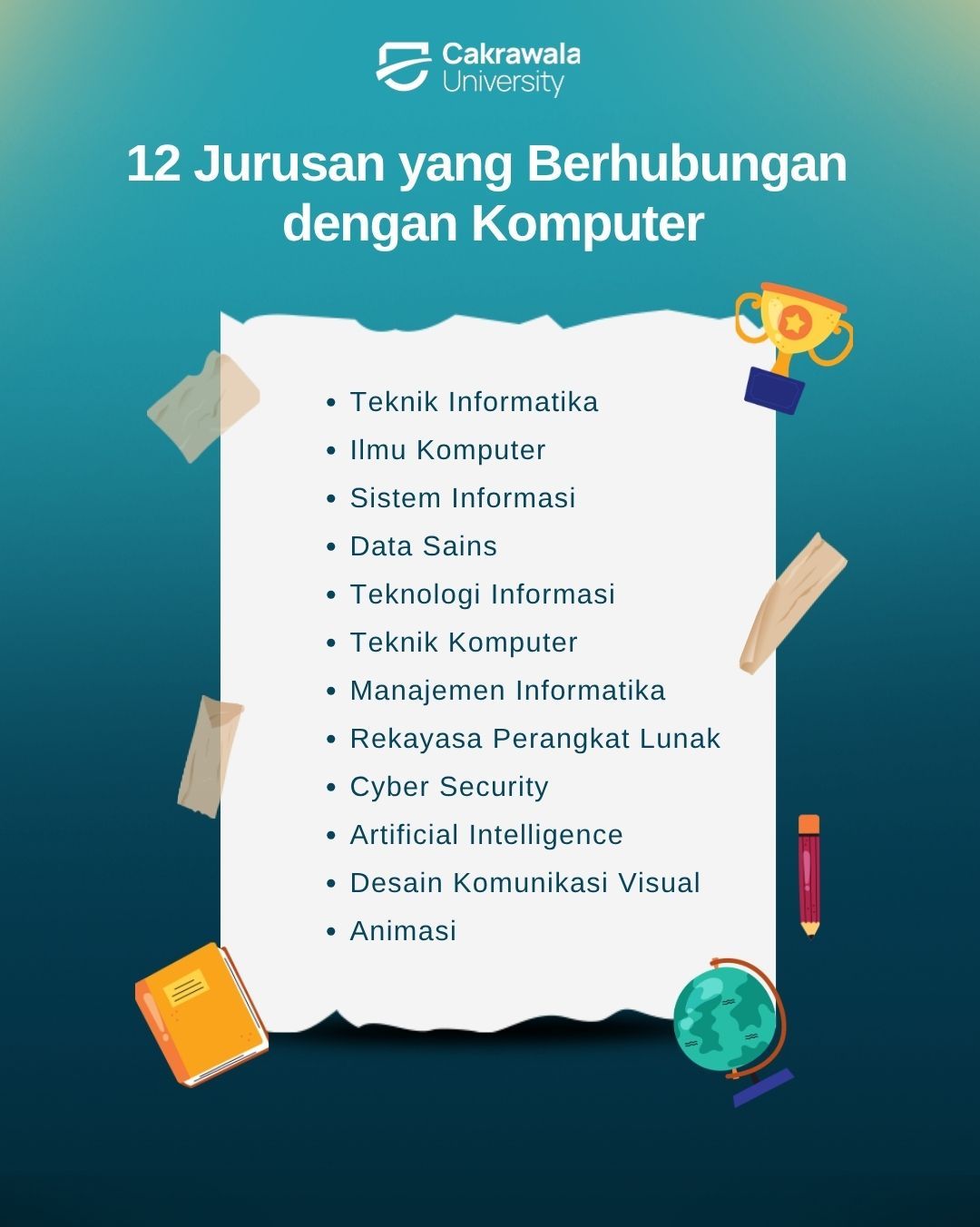 12 Jurusan yang Berhubungan dengan Komputer